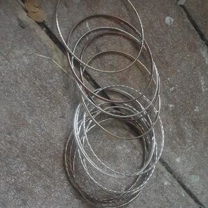 Elegant Mixed Bangle Set